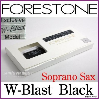 ∮愛友樂器∮ FORESTONE【Sax Black Bamoo-W Blast  薩克斯風 竹碳纖維 高音 竹片】