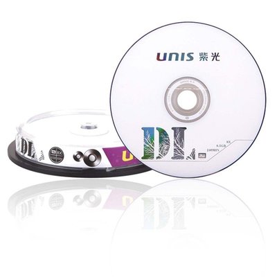 紫光8.5G光盤DVD刻錄盤DVD+R 8G光盤大容量D9空白光盤光碟8G光碟DL刻錄光盤片DVD光盤紫光碟片空白碟8.5G光碟~特價