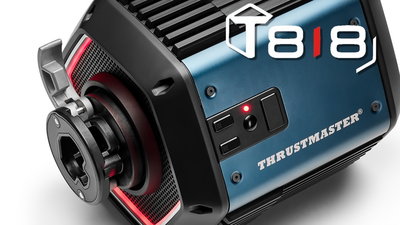 THRUSTMASTER T818 RACING WHEEL 賽車 方向盤 直驅 馬達 10NM PC【台中恐龍電玩】