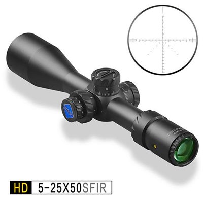 [01] DISCOVERY發現者 HD 5-25X50SFIR 狙擊鏡(真品瞄準鏡倍鏡抗震防水防霧氮氣快瞄紅外線紅雷射