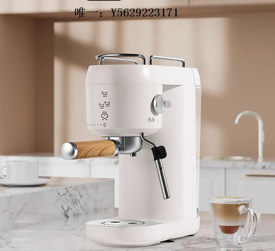 咖啡機跨境出口110V意式咖啡機美國家用小型半自動咖啡機全自動奶泡機磨豆機