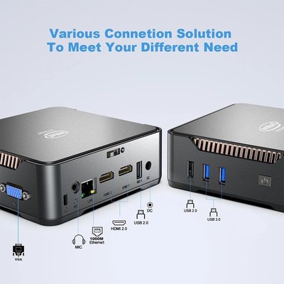 【熱賣精選】新款11代GK3V N5105迷你電腦主機win11商務辦公家用MiniPC準系統