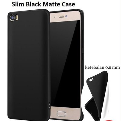Blackmatte matte case Plain Black Oppo A37 neo 9 A5 A9 2020-極巧
