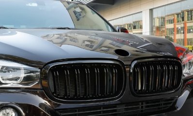 新品 BMW F15 F16 X5 X6 2014 LOOK M款 亮黑 水箱罩 水箱護罩 大鼻頭