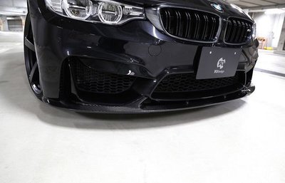 【樂駒】3D Design BMW F80 M3 前下巴  前下擾流 碳纖維 carbon 日本 改裝 大廠