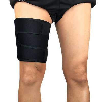 加厚綁腿護腿護膝防大腿拉傷護具籃球跑步運動護腿男