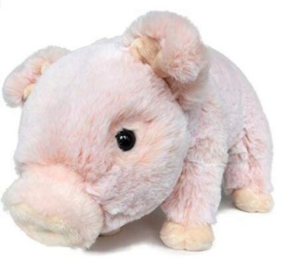 7655A 歐洲進口 限量品 超可愛粉色小豬豬娃娃呆萌小豬動物抱枕絨毛玩偶絨毛娃娃擺件玩具送禮禮物