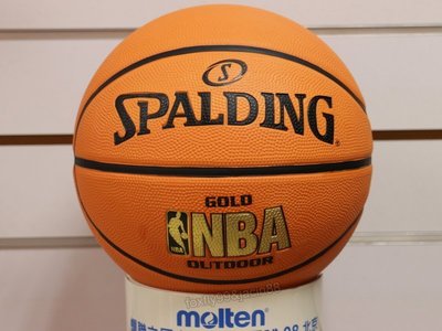 （布丁體育）斯伯丁 籃球 NBA(金色標籤)SPA83013 另賣 MOLTEN NIKE 籃球袋 打氣筒 頭帶 束口袋