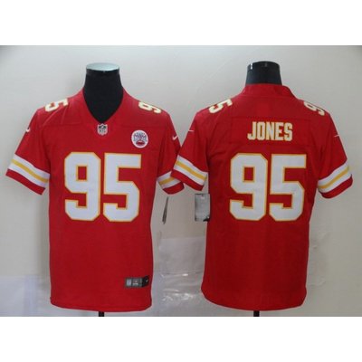 NFL Kansas City Chiefs堪薩斯城酋長隊Chris Jones 克里斯·瓊斯 球衣短袖運動球衣休閒T恤