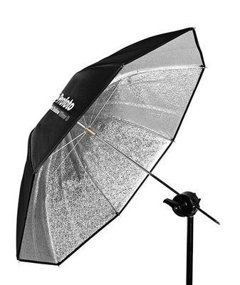 《WL數碼達人》Umbrella Shallow Silver S 淺款銀色S號反光傘(公司貨)