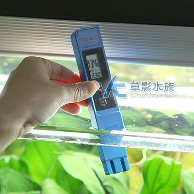 【AC草影】TDS/溫度/電導率 多功能導電度測試筆【一支】魚菜共生水培測 EC計 肥料濃度