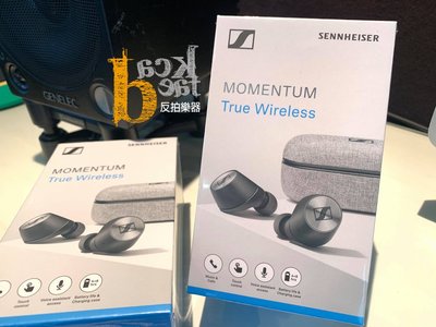 【反拍樂器】現貨 Sennheiser MOMENTUM True Wireless 真無線 藍芽耳機