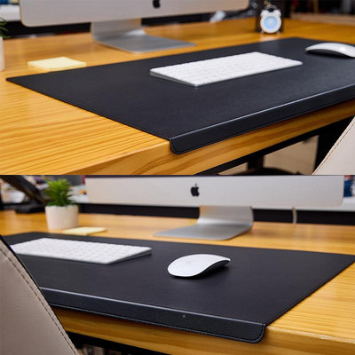 折邊護肘辦公桌墊超大鼠標墊學習書桌墊電腦桌墊皮革桌墊工廠