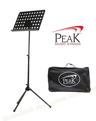 【現代樂器】免運！美國 PEAK SMS-22 指揮型 大譜架 樂譜架 歌譜架 附譜架袋