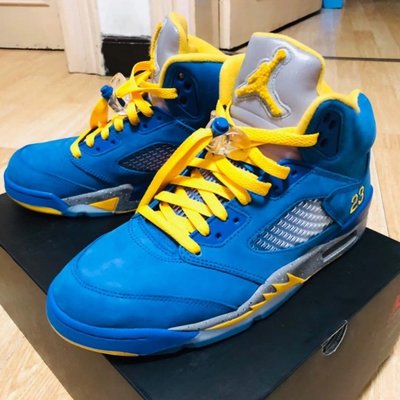 【正品】Air Jordan 5 Laney  蘭尼高中 全明星籃球 CD2720-400潮鞋