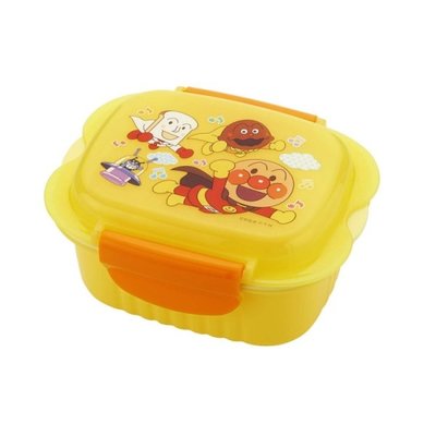 【Wendy Kids】日本 正版 麵包超人 ANPANMAN 方形 塑膠 保鮮盒 便當盒 食物盒 餐盒 零食盒