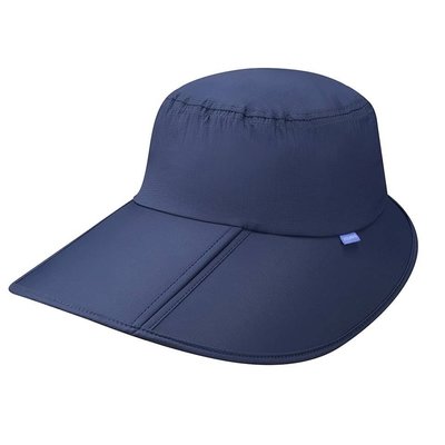【ATUNAS 歐都納】女款超輕透氣遮陽帽 (抗UV防曬/戶外登山/輕巧收納) 兩色：A1AHDD05W海軍藍、薰衣草紫