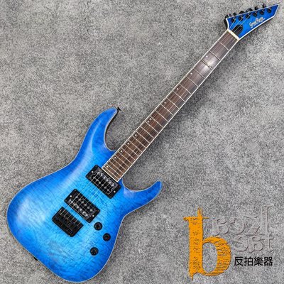 【反拍樂器】GrassRoots G-HORIZON 55FX 電吉他 藍色 霧面 日本ESP副廠 附琴袋