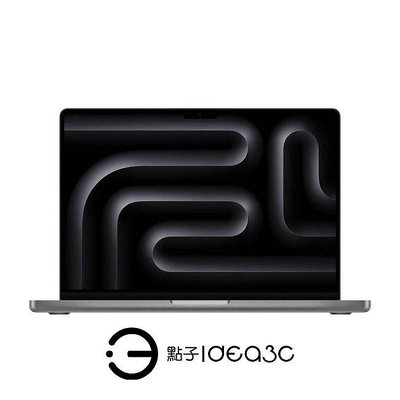 「點子3C」MacBook Pro 14吋 M3 太空灰【全新品】8G 1T SSD MTL83TA 2023年 Retina XDR顯示器 DK570