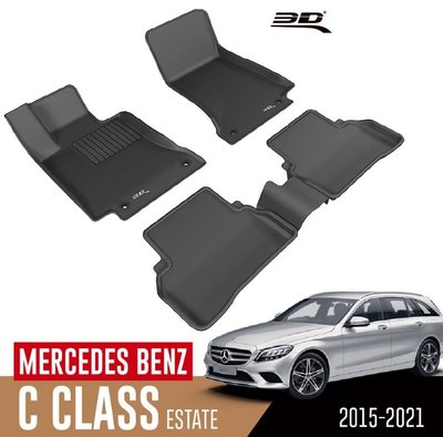 【汽車零件王】3D 卡固立體 踏墊 Benz C Class Estate S205 轎旅 2015~2021