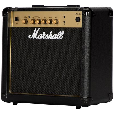 【送導線】原廠公司貨 Marshall MG15G 15W 金色 15瓦 電吉他 音箱 附耳機 MP3插孔 MG15CF