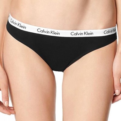 熱賣 美國Calvin Klein CK女士內褲純棉簡約純色三角內褲 3條裝 QD3588