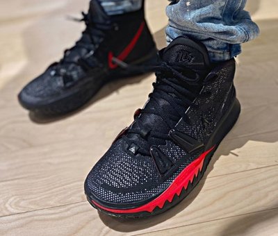 Nike Kyrie 7 EP 黑紅 耐磨底 實戰 防滑 透氣 7代 低筒 籃球鞋 CQ9327-001 男鞋