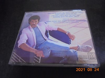 CD LIONEL RICHIE  CAN'T SLOW DOWN 日本製 無傷痕