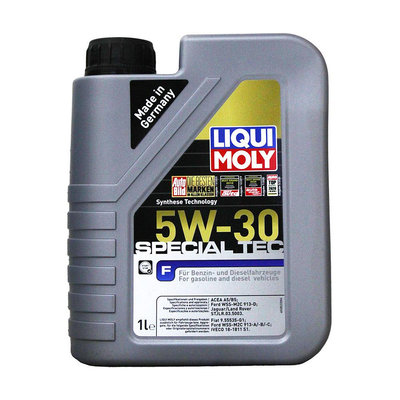 【易油網】LIQUI MOLY 5W30 SPECIAL TEC F 5W-30合成機油#3852 #2325