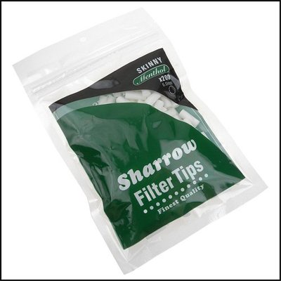 ☆哈洛德小舖☆【Sharrow】Skinny Menthol-捲煙專用薄荷濾嘴(6mm)