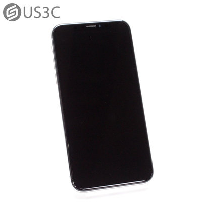【US3C-台南店】【一元起標 故障機】Apple iPhone X 64G 5.8吋 銀色 OLED面板 A11 Bionic處理器 二手手機
