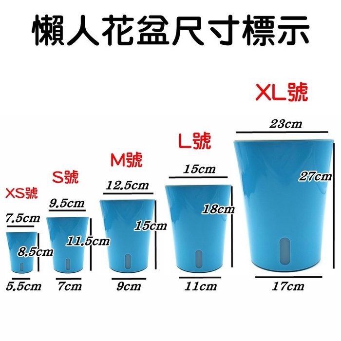 【珍愛頌】N130 懶人花盆 XS號 可視水位 自動澆水吸水 自動吸水花盆 自動澆水花盆 免澆水 棉繩吸水花盆 室內盆栽