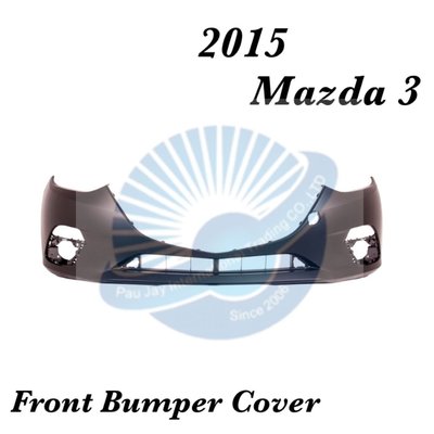 ※寶捷國際※【MZ06119B】2015~16 MAZDA 3 馬3 原廠型 前保桿 BHN150031ABB 台灣製造