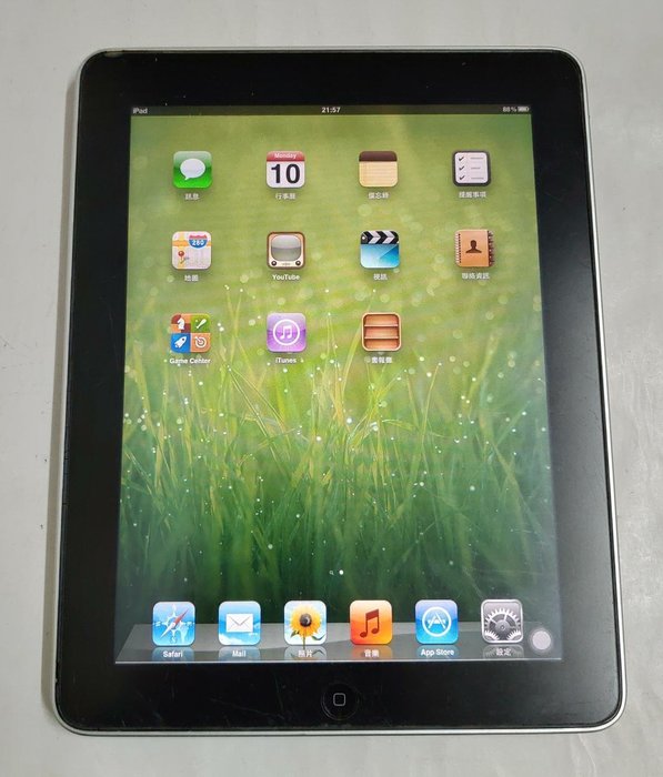 Apple iPad 2 銀色型號- A1219 八成新9.7吋16GB 使用功能正常WiFi 上網平板電腦| Yahoo奇摩拍賣