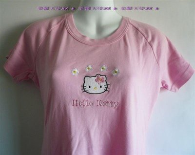 全新 Hello Kitty凱蒂貓 卡通 連身睡衣 HK女家居服 短袖T恤 彈性 大女童 /大人可穿 女裝$89 1元起標