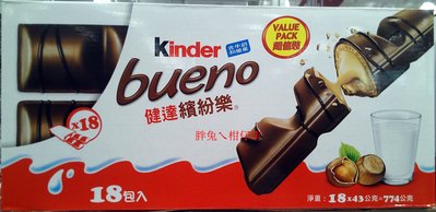 Kinder 健達繽紛樂巧克力 43gX18包