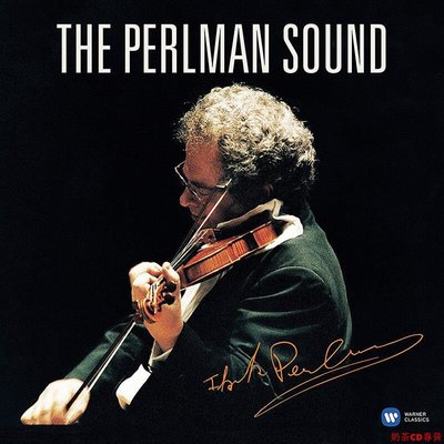 原版進口CD碟 帕爾曼 經典之聲 小提琴曲 The Perlman Sound 古典