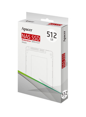 宇瞻 Apacer PPSS25-512GB 2.5吋NAS固態硬碟【風和資訊】
