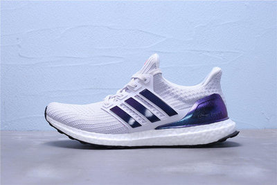 Adidas Ultra Boost 編織 灰白紫 變色龍 透氣 休閒運動慢跑鞋 男鞋 FW5693【ADIDAS x NIKE】