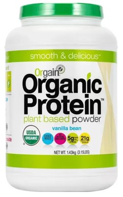 Orgain 有機 植物性 蛋白粉 營養補充粉 香草口味 1.43 公斤 kg 健身 高蛋白 另售 ON 分離乳清蛋白