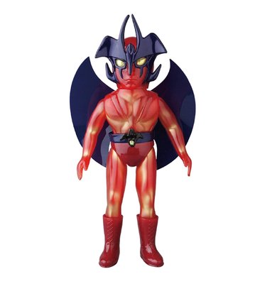 全新 Medicom Toy 25cm 惡魔人 Devilman 紅色透明 Clear Red 軟膠