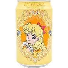 【享吃零食】Ocean Bomb 美少女戰士 芒果風味氣泡水(金星)