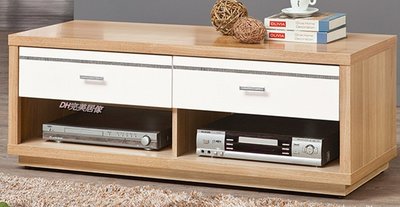 【DH】商品貨號vc653-5品名稱《米提》四尺雙色電視櫃 (圖一 ) 備有 4尺長櫃(另有白色)另有六尺電視櫃。