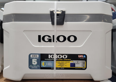 【小如的店】COSTCO好市多線上代購~Igloo 51公升Marine Ultra+11公升冰桶組/行動冰箱(1入) 2622186