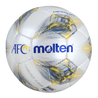 【綠色大地】MOLTEN 五人制低彈足球 4號足球 F9A4800-A 室內足球 FIFA認證 AFC比賽系列款 合成皮