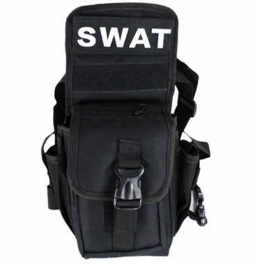 SWAT軍規用休閒戰術包 特警多功能戰術腰腿包/特警腰包/攻擊腰包/戰術勤務包/旅行包/登山包 送SWAT魔鬼粘字板