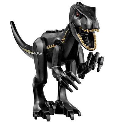 眾誠優品【上新】LEGO樂高 侏羅紀 恐龍 暴虐迅猛龍 黑龍 Indo01 塑封包裝 75930 LG457