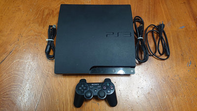 PS3 主機 3007A 功能正常 附原廠DS3手把；電源線；HDMI；手把電源線
