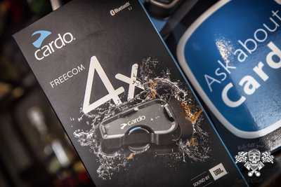 ♛大鬍子俱樂部♛ Cardo® Freecom 4X 藍牙耳機 語音 聲控 JBL 高音質 防水 防塵 快充 雙入組
