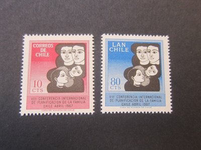 【雲品12】智利Chile 1967 Sc 362,C272 set MNH 庫號#B539 92372